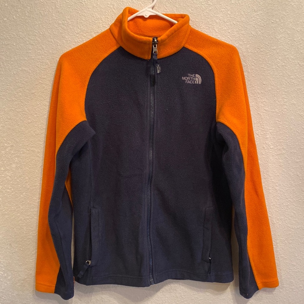 Boys Size Large North Face Fleece Jacket